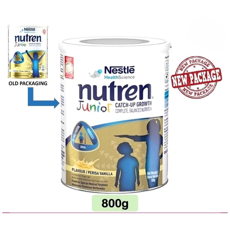 Nestle Nutren Junior Catch - Up Growth Vanilla 800g