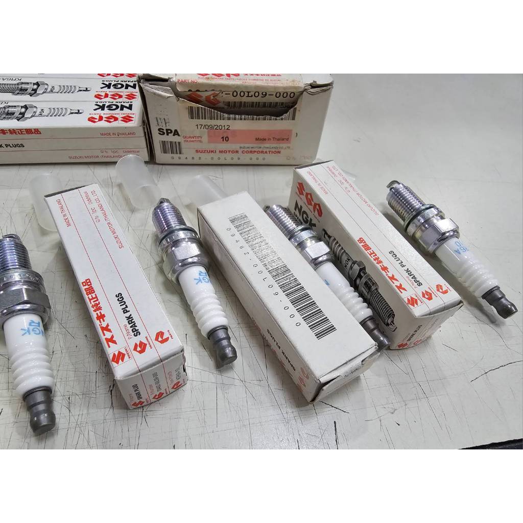 หัวเทียน SUZUKI SWIFT/Ciaz/Celerioแท้PART KR6A-10ราคาต่อหน่วย/หัว