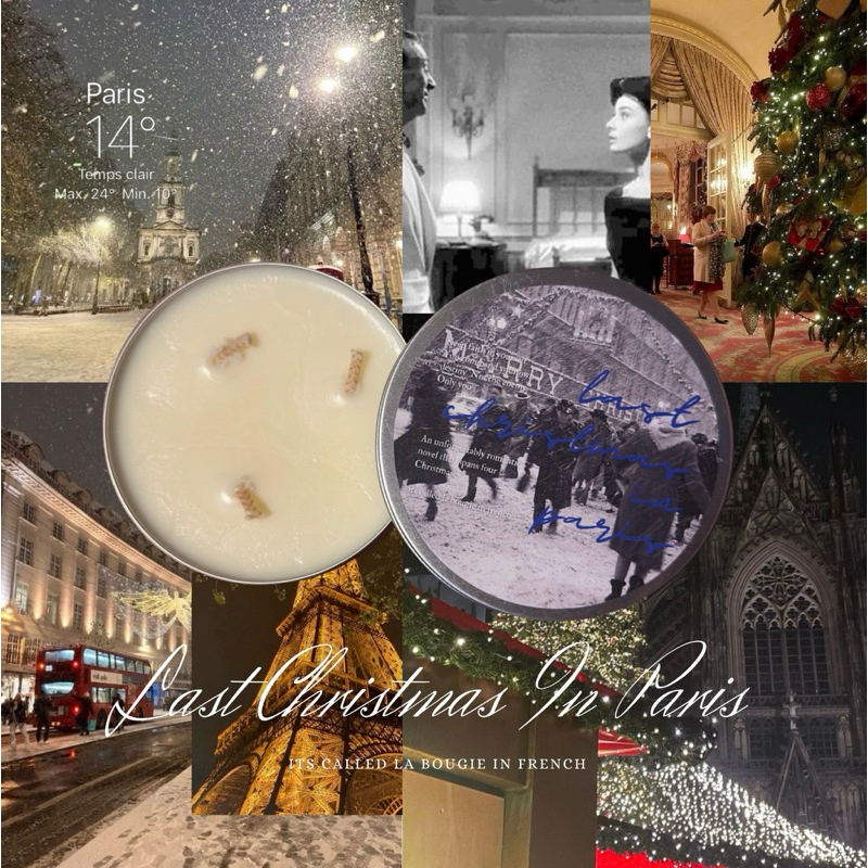 last christmas in paris — its called la bougie in french