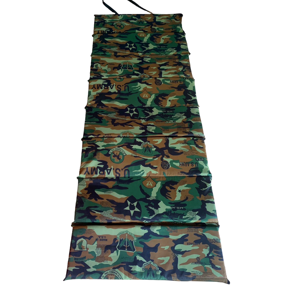 แผ่นปูรองนอนเมอร์ลิน แถมหมอนฟรี แบบไม่มีกระเป๋า ลายพรางทหาร มีให้เลือกหลายความหนา ขนาดกว้าง 70 x ยาว 200 cm พกพาสะดวก - รูปที่ 2