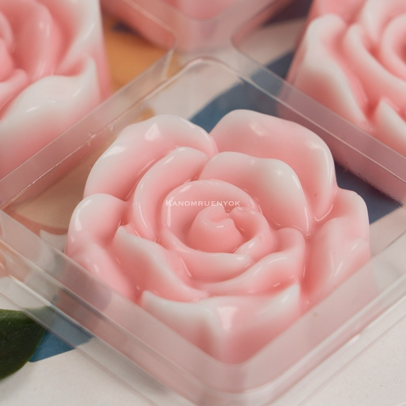 พิมพ์ขนม พิมพ์วุ้น กุหลาบปารีส 5cm/6ชิ้น