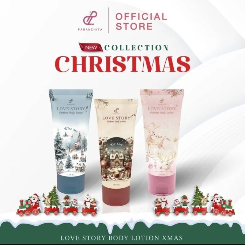 (ของแท้) กลิ่นใหม่ CHRISTMASLOVE STORY BODY LOTION น้ำหอมทาผิว เลิฟ สตอรี่ กลิ่นคริสต์มาส