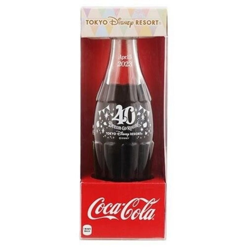 ขวดโค้ก Tokyo Disney Resort 2023 COCA-COLA COKE Bottle ขนาด 190ML ฉลองครบรอบ 40 ปี ของประเทศญี่ปุ่น 