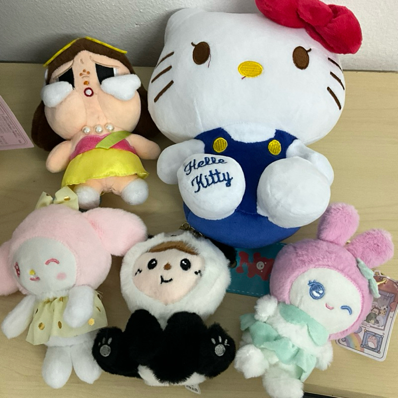 พร้อมส่ง (จากไทย) ตุ๊กตาตู้คีบ พวงกุญแจตู้คีบ จุ่มตู้คีบ