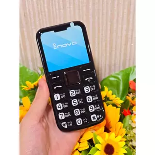 inovo โทรศัพท์ปุ่มกด I-16 ปุ่มใหญ่ จอกว้าง 2.6 นิ้ว มีสวิทช์ไฟฉายด้านข้าง ประกันศูนย์ 1 ปี