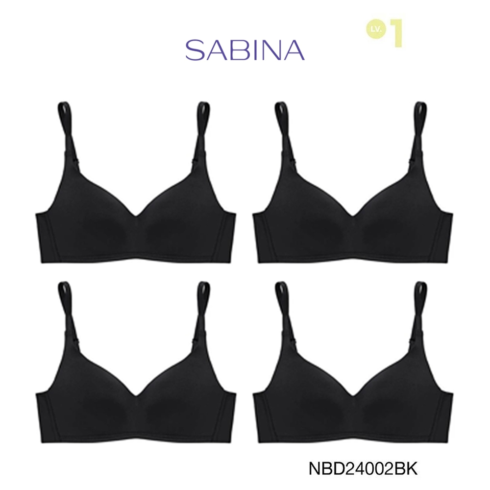 [Online Exclusive] Sabina เสื้อชั้นใน (Set 4 ชิ้น)  Perfect Bra Level 1 ไร้ตะเข็บ  ไร้โครง รหัส NBD2