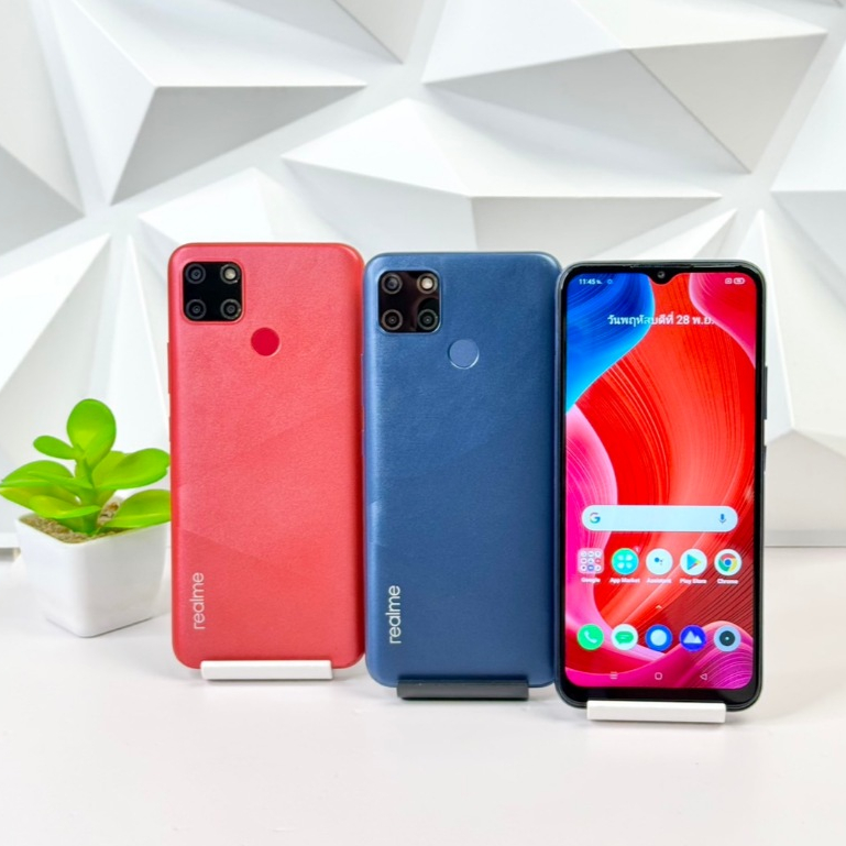 Realme c12 โทรศัพท์มือถือ มือสองพร้อมใช้งาน(ฟรีชุดชาร์จ)