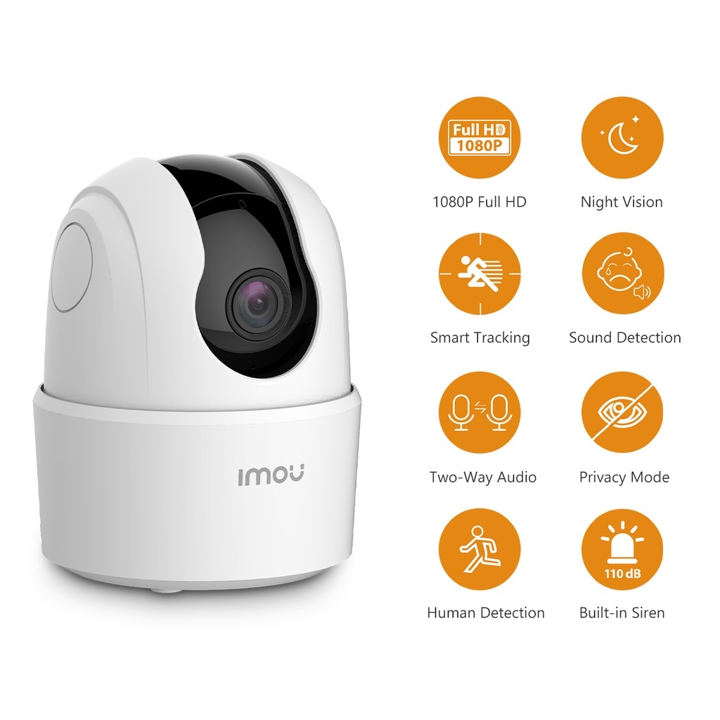 IMOU Ranger  2C PRO 3MP /5MP กล้องวงจรปิดภายใน การติดตามอัจฉริยะด้วยการครอบคลุม 360° ราคา ถูกที่สุด ดีลบีเคเค แกลเลอรีภาพที่ 4