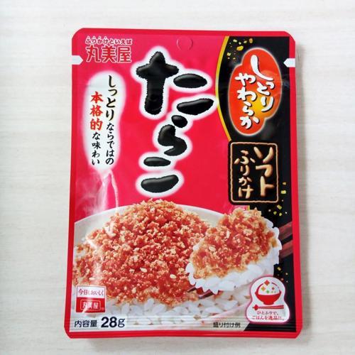【ส่งตรงจากญี่ปุ่น】 ผงโรยข้าวรสไข่ปลาทาราโกะ แบบนุ่ม (Marumiya) 28 กรัม 【จัดส่งโดยตรงจากญี่ปุ่น】