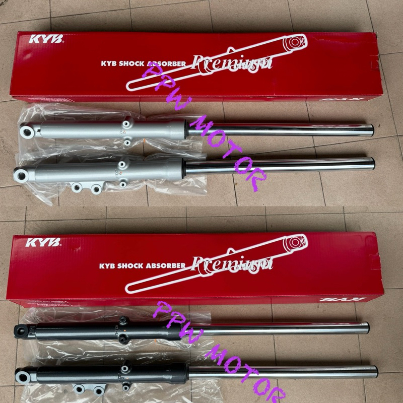 (โช๊คหน้า1คู่) yamaha rxz135 แท้kayaba ตรงรุ่น
