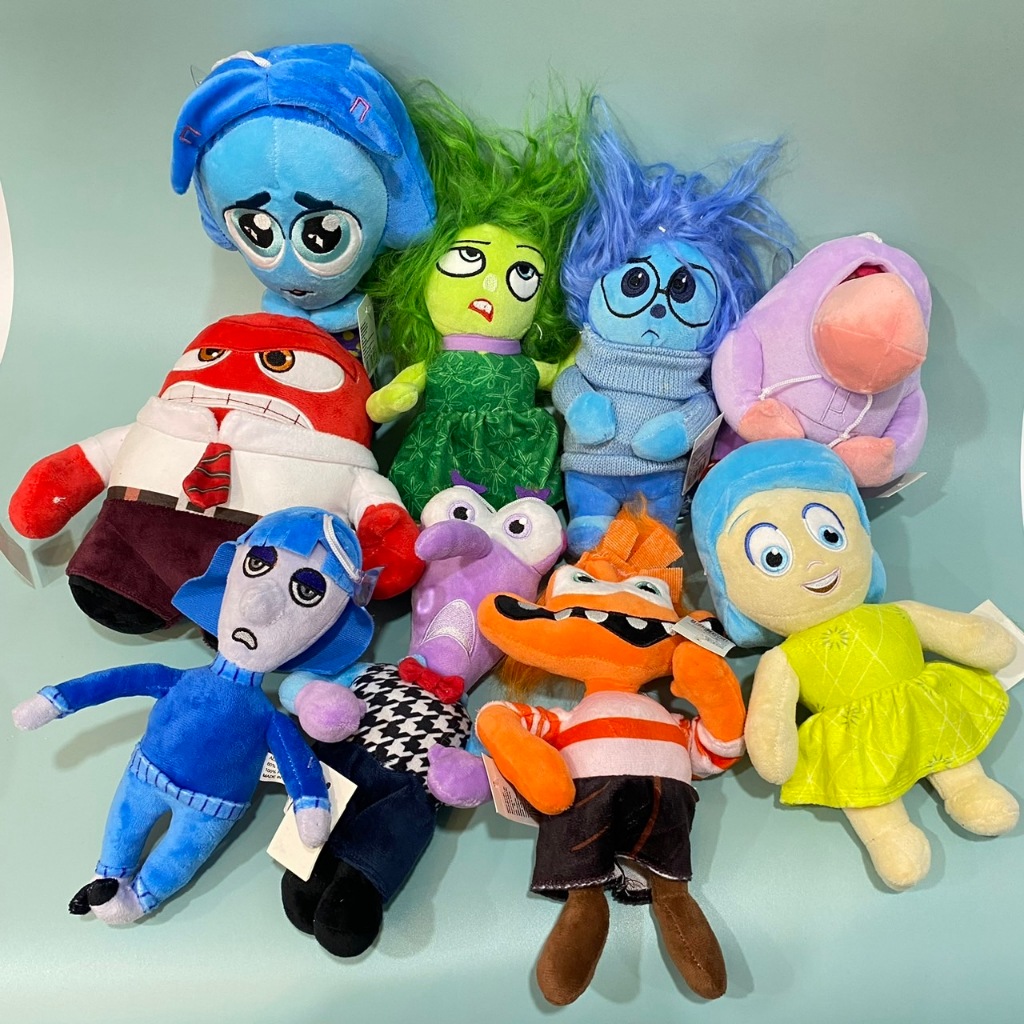 (พร้อมส่ง)ตุ๊กตาInside Out ขนนุ่ม ของเล่นเด็ก ของขวัญวันเด็ก มี9ตัว