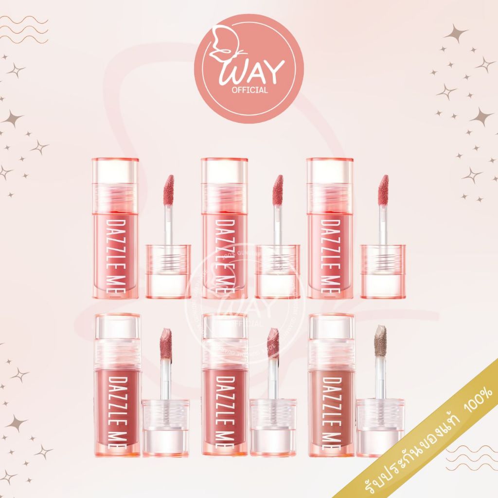 แดซเซิล มี ฮาร์ท-เมลท์ ครีมมี่ ลิควิด บลัช 2.5g Dazzle Me Heart-Melt Creamy Liquid Blush 2.5g