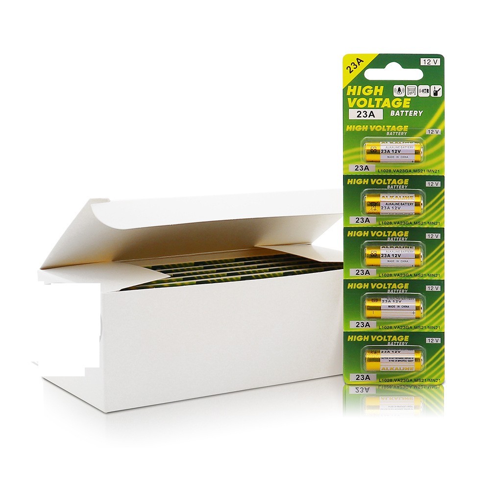แบตเตอรี่ ALKALINE 12V 23A/27A 1แพ็ค5ก้อน battery 5pcs 12V 23A/27A