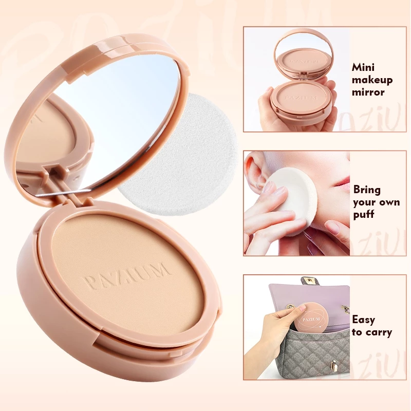 PAZIUM แป้งพัฟ แป้งฝุ่น คุมมัน กันเหงื่อ กันน้ำ Oil-Control Powder 10 กรัม มีอ.ย. thumbnail 6