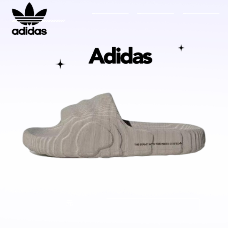 adidas ไลฟ์สไตล์ รองเท้าแตะ Adilette 22 ผู้ชาย สีน้ำตาล HQ4670