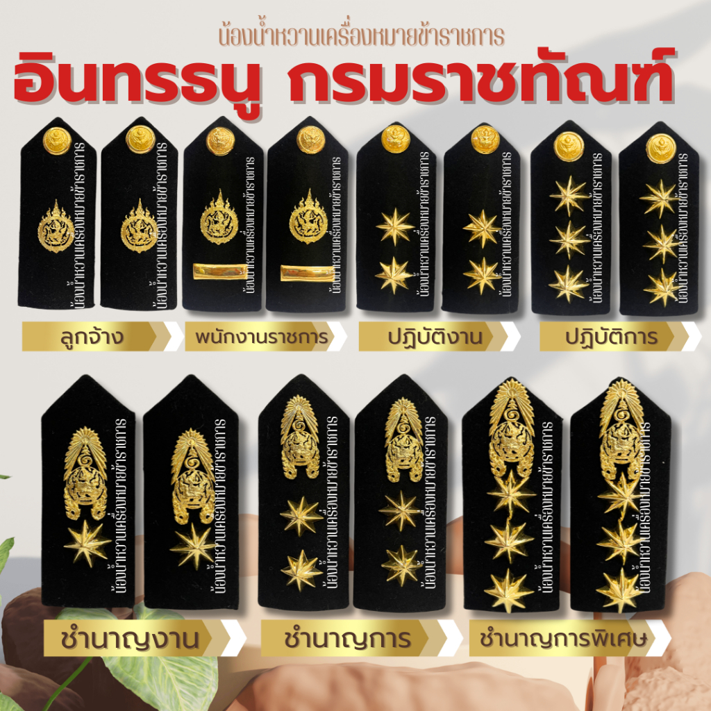 อินทรธนูกรมราชทัณฑ์ กรมราชทัณฑ์ บ่าราชทัณฑ์ ราชทัณฑ์