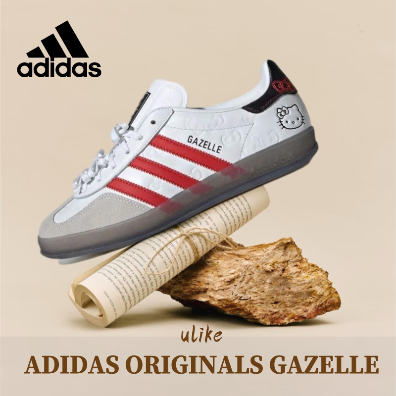 Hello Kitty x adidas originals GAZELLE INDOOR “White Red Core Black”II0013