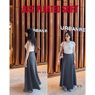 UIUI | JUST PLEATED SKIRT กระโปรงพลีทยาว