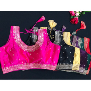 ✈️พร้อมส่ง🇮🇳เสื้อครอปปักสวยจากอินเดีย งานนำเข้าแบบเก๋ๆ มีสีใ…