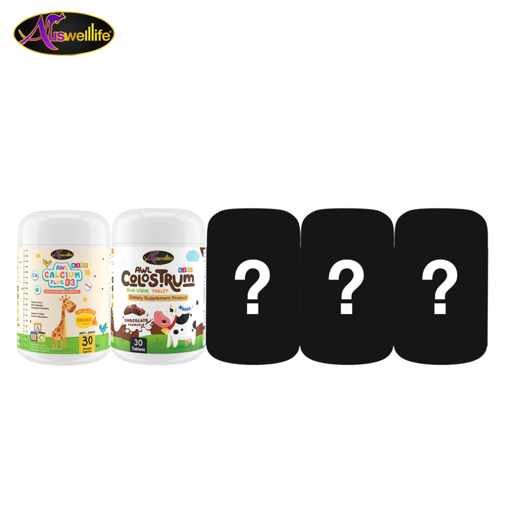 [Buffet 5 ชิ้น] 𝐀𝐖𝐋 𝐂𝐚𝐥𝐜𝐢𝐮𝐦 𝐏𝐥𝐮𝐬 𝐃𝟑, 𝐂𝐨𝐥𝐨𝐬𝐭𝐫𝐮𝐦 𝐏𝐥𝐮𝐬 𝐋𝐲𝐬𝐢𝐧𝐞 (คละรวมกัน 5 ชิ้น) ราคา 1,000 บาท