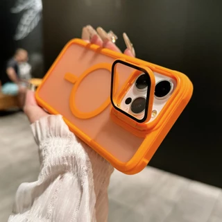 เกราะป้องกันบานใหญ่ Magnetic Case For iPhone 17 16 15 14 13 12 11 Promax Pro Plus เคสกันกระแทก เคสไอโฟน