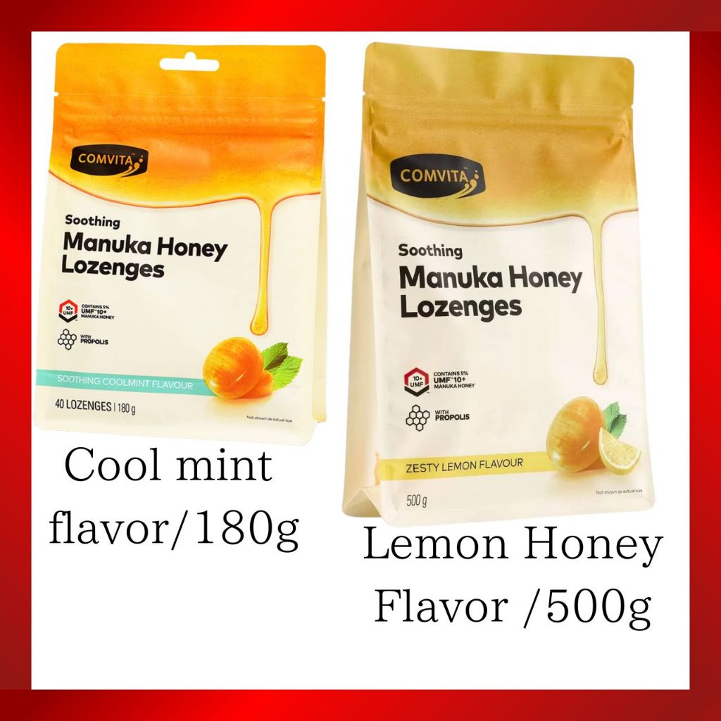 Comvita Propolis & Manuka Honey Lozenges【Direct from Japan】