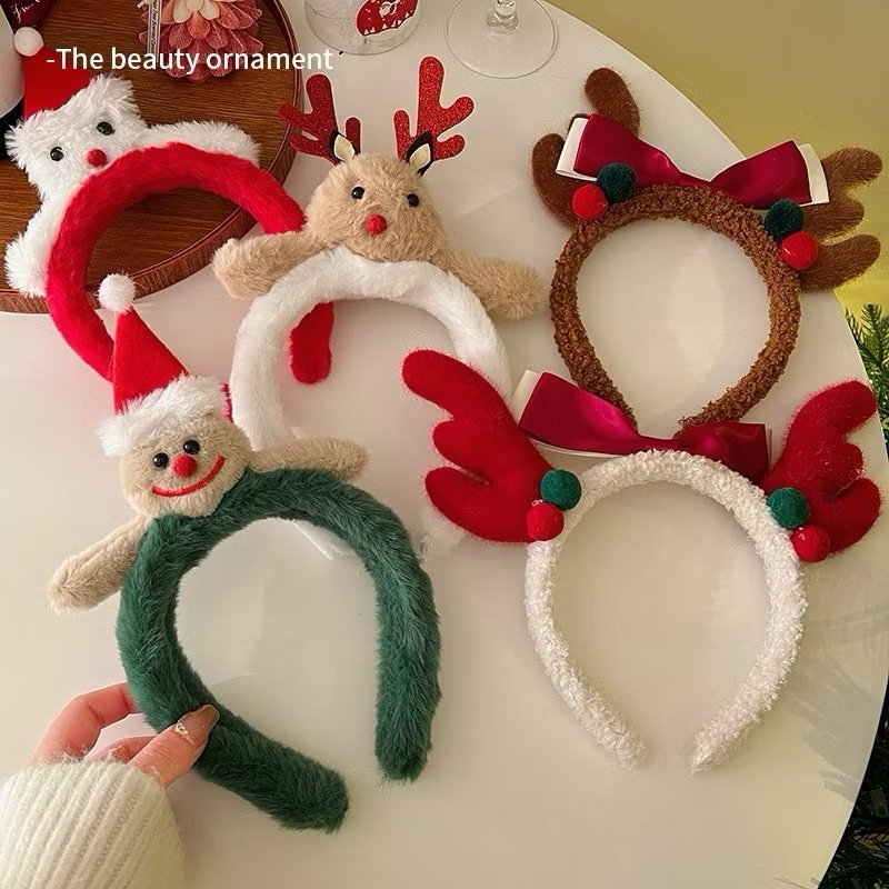 [Mimmuffin] ที่คาดผมคริสต์มาสขนมิ้ง christmas คาดผมคริสมาสต์