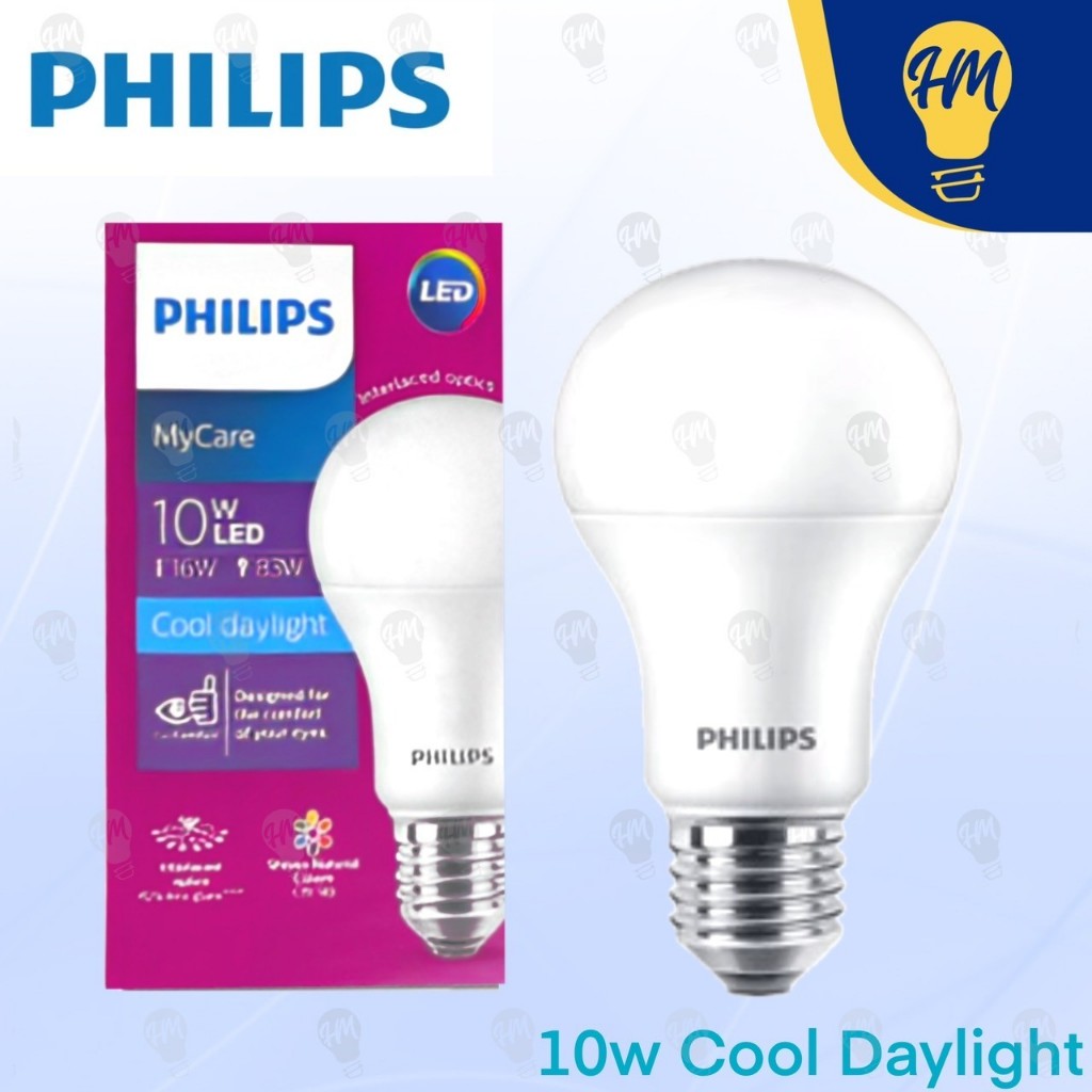 Philips หลอดไฟ LED รุ่น My Care A60 10W แสงขาว / แสงวอร์ม