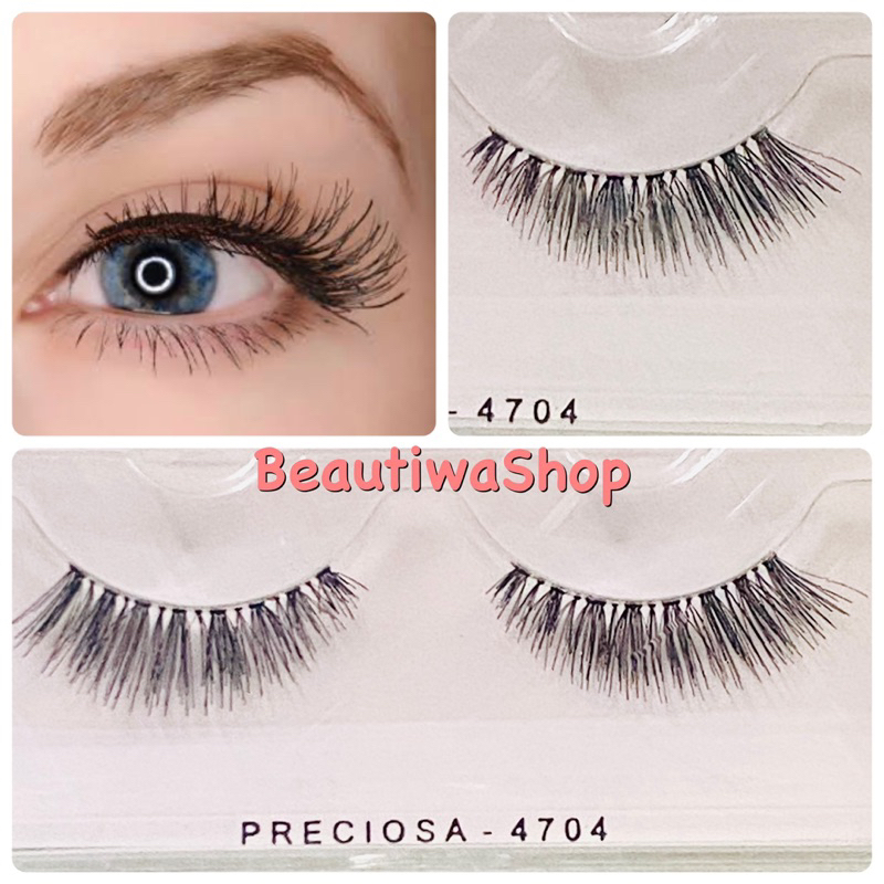 ขนตาปลอม Preciosa รุ่น 4D Nature Clear ขนตา 4 มิติ รูปที่ 8