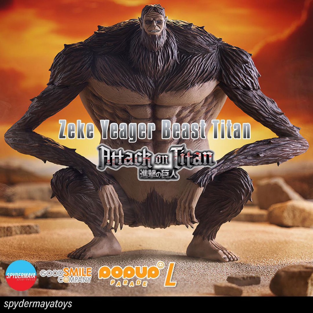 [Pre-Order] Attack on Titan - POP UP PARADE Zeke Yeager : Beast Titan Ver. L