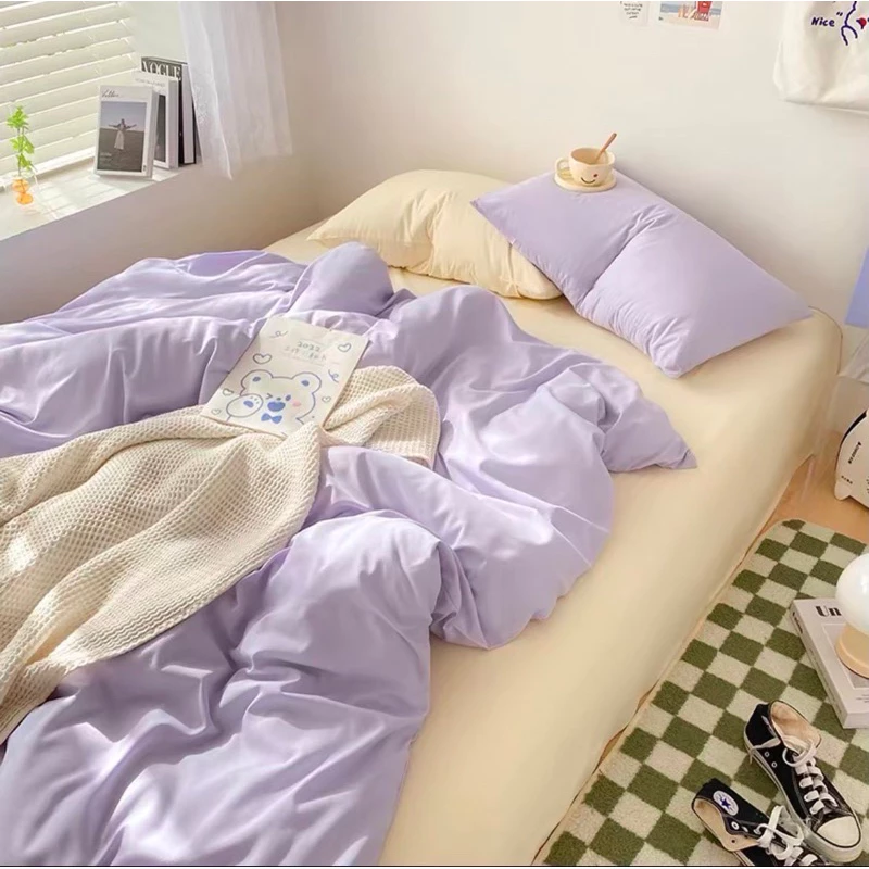 สีทูโทนครบเซ็ท ชุดผ้าปูพร้อมนวม5ฟุต งานเกรดแฟชั่นทั่วไป thumbnail 7