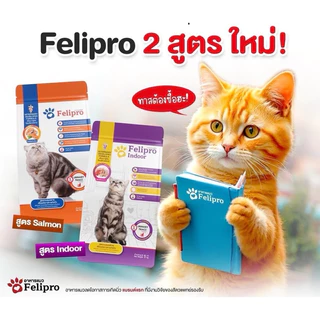 [ ใหม่ 1 กก ถุงซิป ] Felipro อาหารแมว 1 kg. เพื่อสุขภาพที่ดีของน้อง