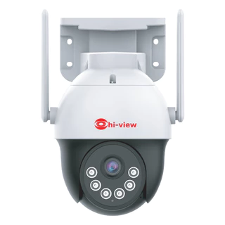 Hi-view กล้องวงจรปิด 3MP Ai ภาพสี24ชม. รองรับ Wi-Fi 5G พูดคุยโต้ตอบได้ รุ่น HW-33MPT302W