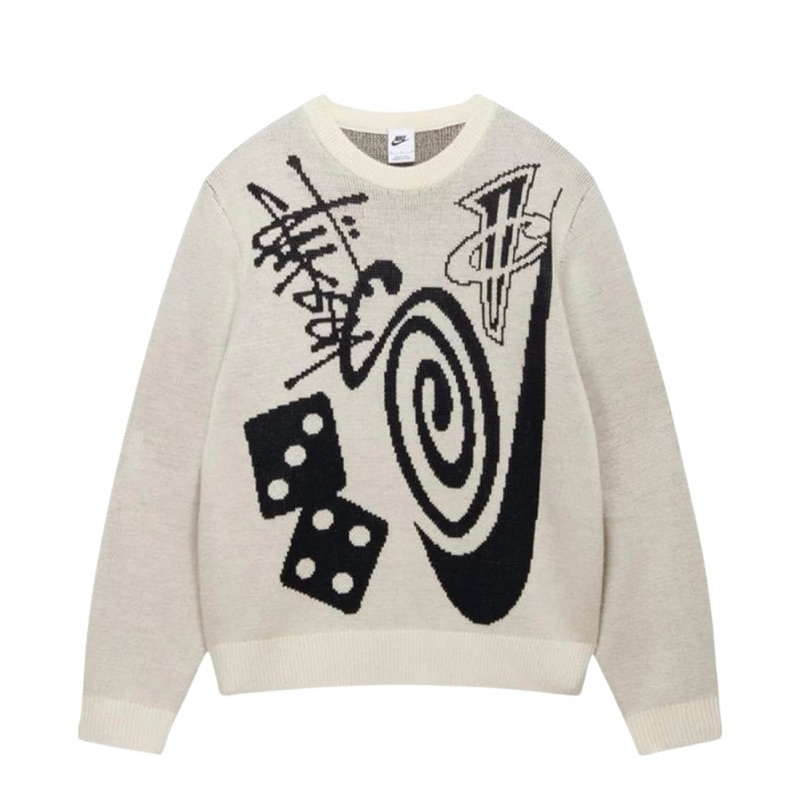 Stussy x Nike Icon Knit Sweater Natural