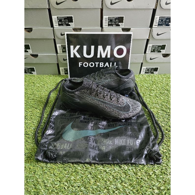 [ปุ่มสำหรับหญ้าเทียม] Nike Zoom Vapor 16 Elite AG (FQ8693-002) รองเท้าฟุตบอลของแท้ 100%