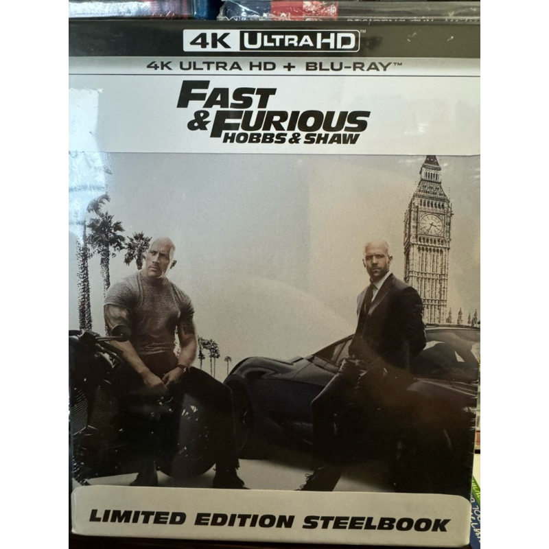Fast and furious hobbs and shaw steelbook 4k bluray ซับไทย