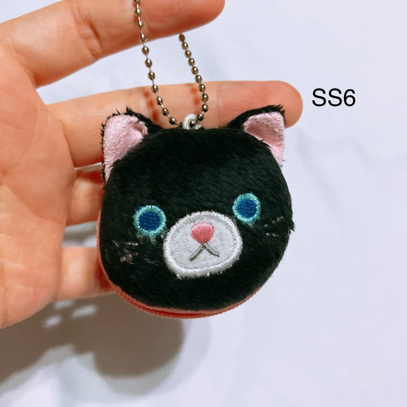 พวงกุญแจ กระเป๋า แมว แมวดำ จิ๋ว black cat