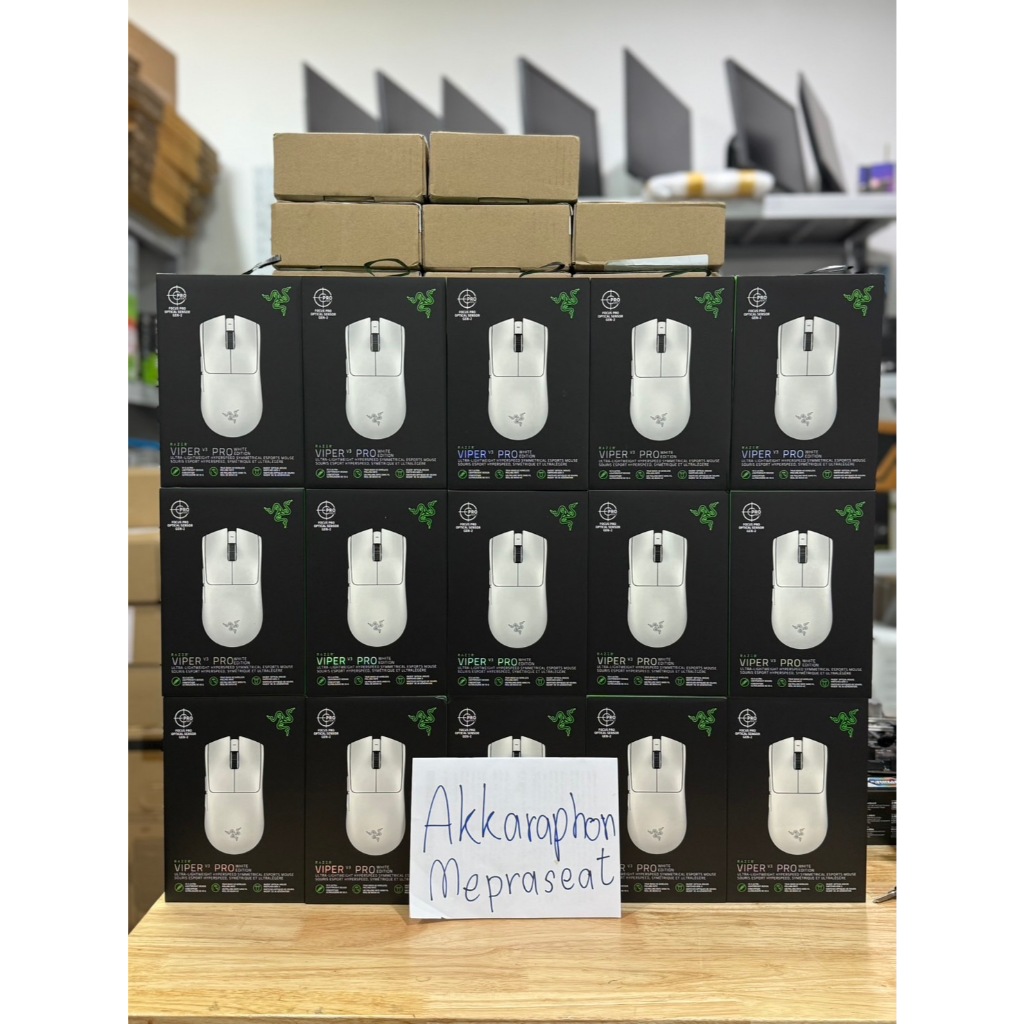RAZER VIPER V3 PRO ส่งไว1-2วัน ของแท้100% เมาส์คุณภาพ ณเวลานี้ มาพร้อม Dongle 8000Hz