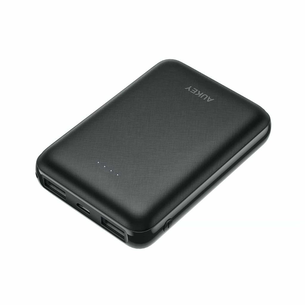 พาวเวอร์แบงค์ AUKEY รุ่น PB-N66 ความจุ 10,000mAh ดีไซน์บางเฉียบ ชาร์จเร็ว 5V