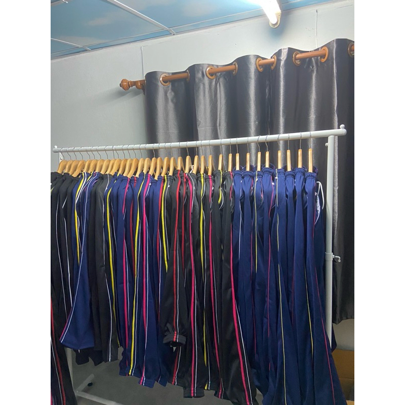 กางเกงวอร์มขายาว👖ขาปล่อย ขายางรัด ขากระบอก มีแถบ มีซิปกางเกง 👶ไซส์เด็ก