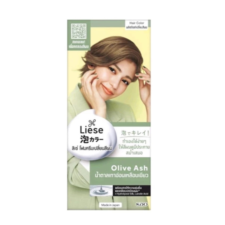 โฟมเปลี่ยนสีผม ลิเซ่ บับเบิ้ล แฮร์ คัลเลอร์ Liese Creamy Bubble Hair Color Foam