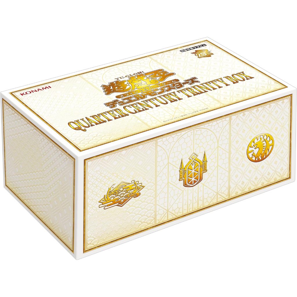 Yugioh  Duel Monsters QUARTER CENTURY TRINITY BOX