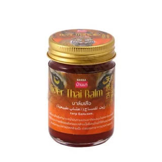 (1 ขวด) THAI BALM บ้านนา BANNA 50g ยาหม่องสมุนไพรไทย บาล์มนวดผ่อนคลาย กลิ่นสมุนไพร (เสือ/งู/แมงป่อง)