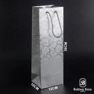 Baking Barn Wine bag (10 ชิ้น/แพ็ค) ถุงขวดไวน์ ทรงยาว ถุงใส่ของ ถุงใส่ขวดไวน์