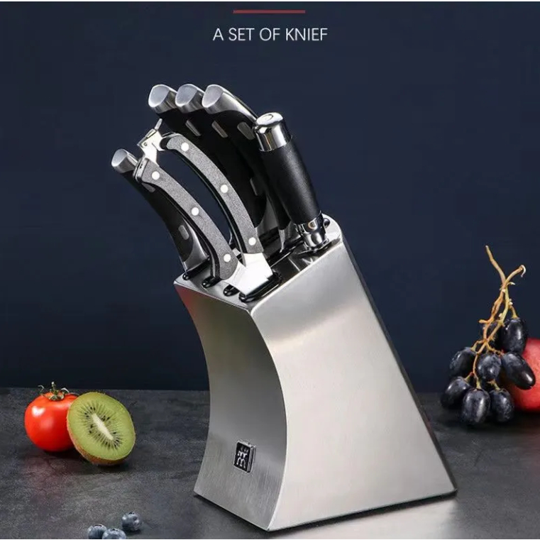German Zwilling Knife Household Stainless Steel Kitchen Knife 7-piece Kitchen Imported Chef Knife