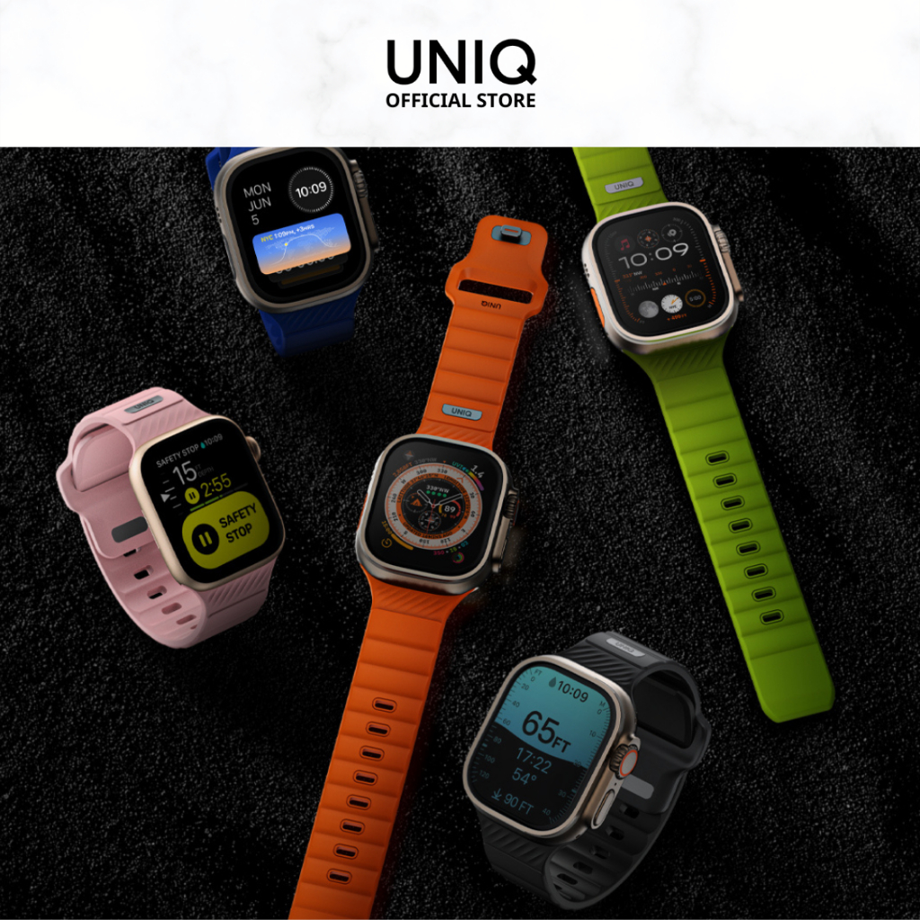 UNIQ Stride สายยาง FKM สำหรับ Apple Watch (42/41/40mm)