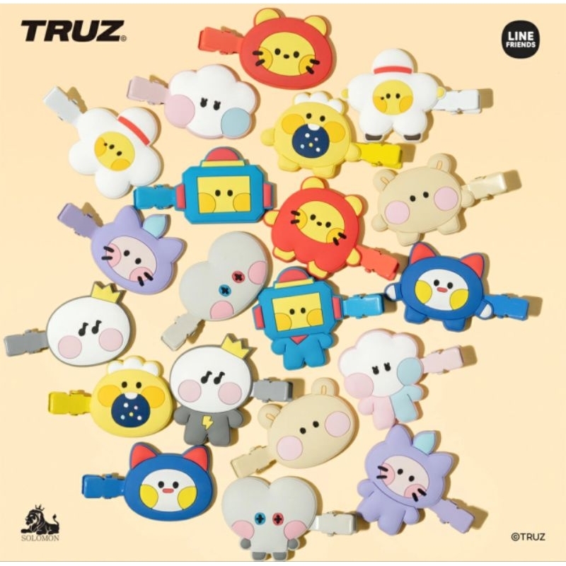 <พร้อมส่งในไทย> TRUZ minini HAIR CLIP กิ๊ปติดผม minini