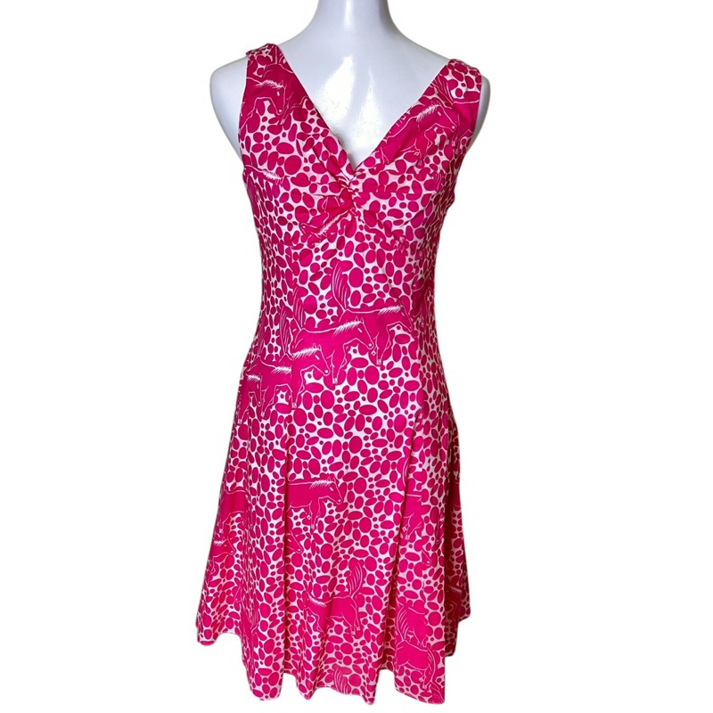 ❤️VSV เดรสคอวี แขนกุด