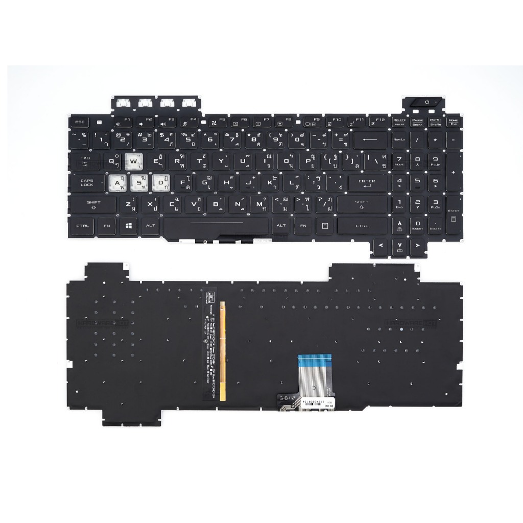 คีย์บอร์ดโน๊ตบุ๊ค KEYBOARD ASUS TUF GAMING FX505 FX505DT FX505DD FX505DV FX505G FX505DY TH-EN