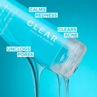 Paula's Choice Clear Pore Normalizing Cleanser 177ml พอลล่าส์ ช้อยส์ เคลียร์ พอร์ นอร์เมิลไลซ์ซิ่ง คลีนเซอร์